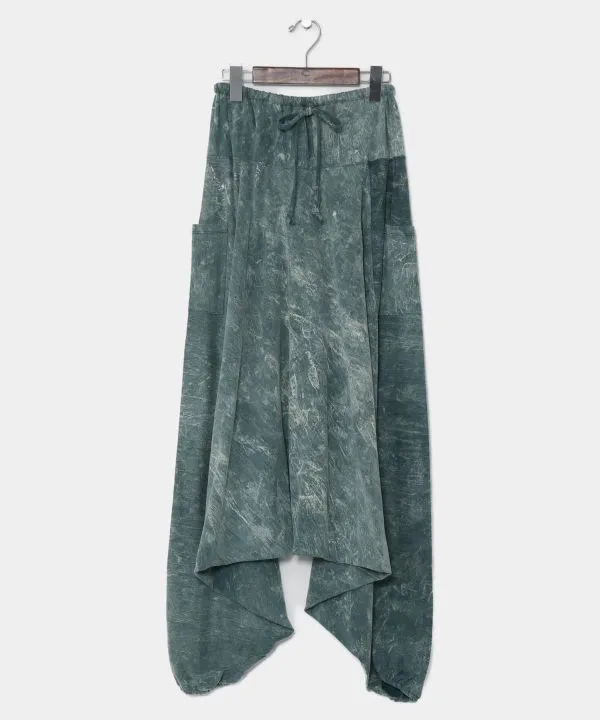 Acid Washed Harem Pants