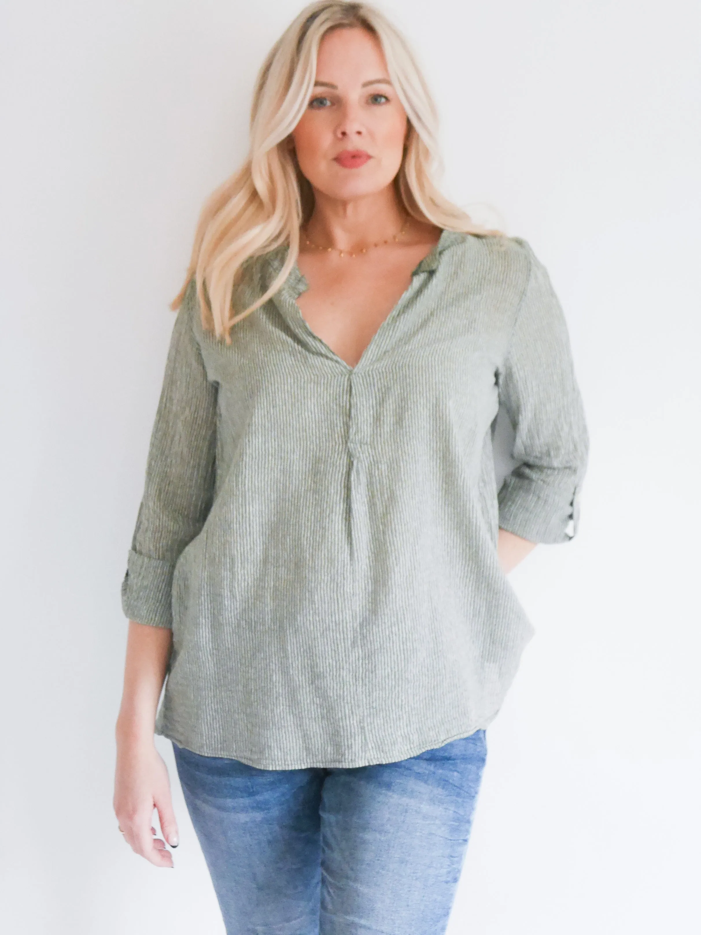 Annabel Blouse Khaki