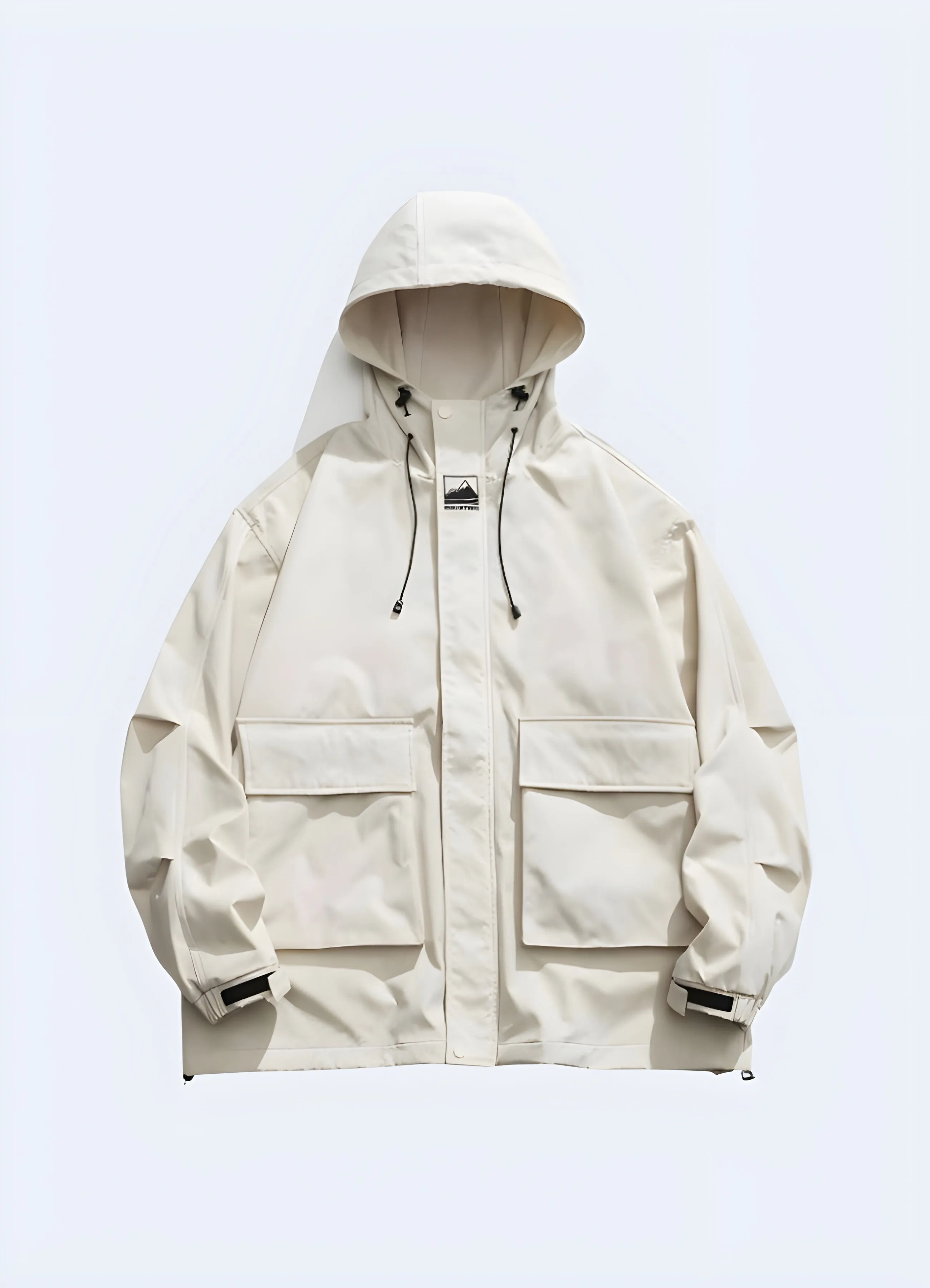 Beige Cargo Jacket