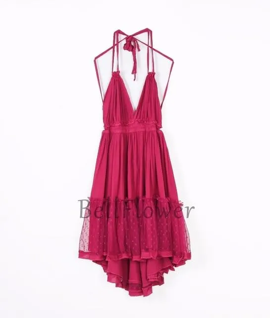 Bellflower Strapless Boho Summer Dress