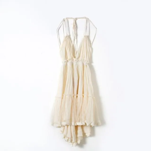 Bellflower Strapless Boho Summer Dress