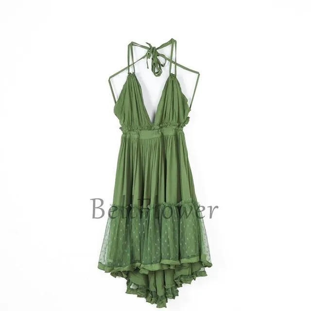 Bellflower Strapless Boho Summer Dress