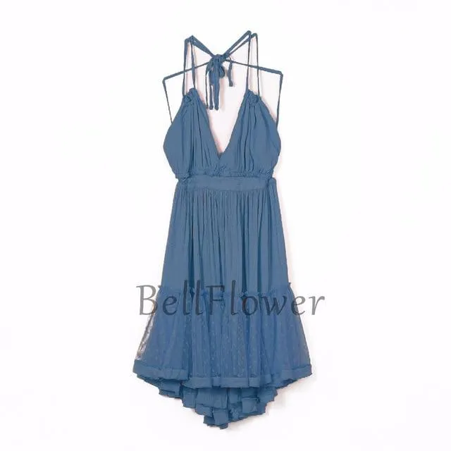 Bellflower Strapless Boho Summer Dress