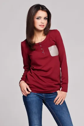 Blouse With Long Sleeves Figl