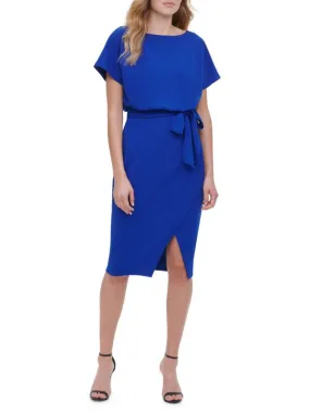 Blouson dress with dolman sleeves Kensie Navy