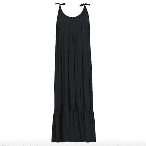 Bohemian Long Open Back Sling Beach Maxi Dress