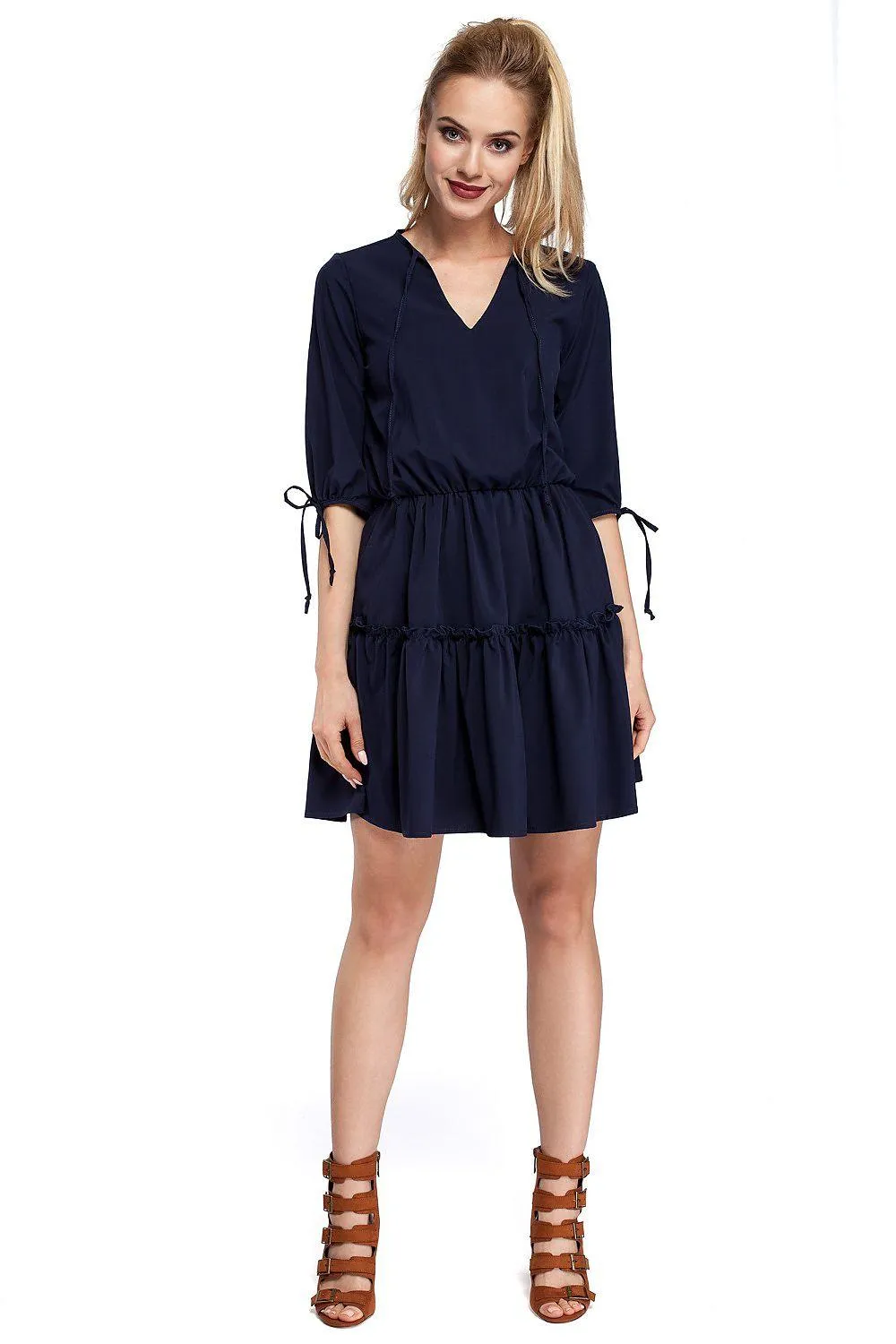 Boho Chic Ruffled Daydress: Unleash Your Effortless Style