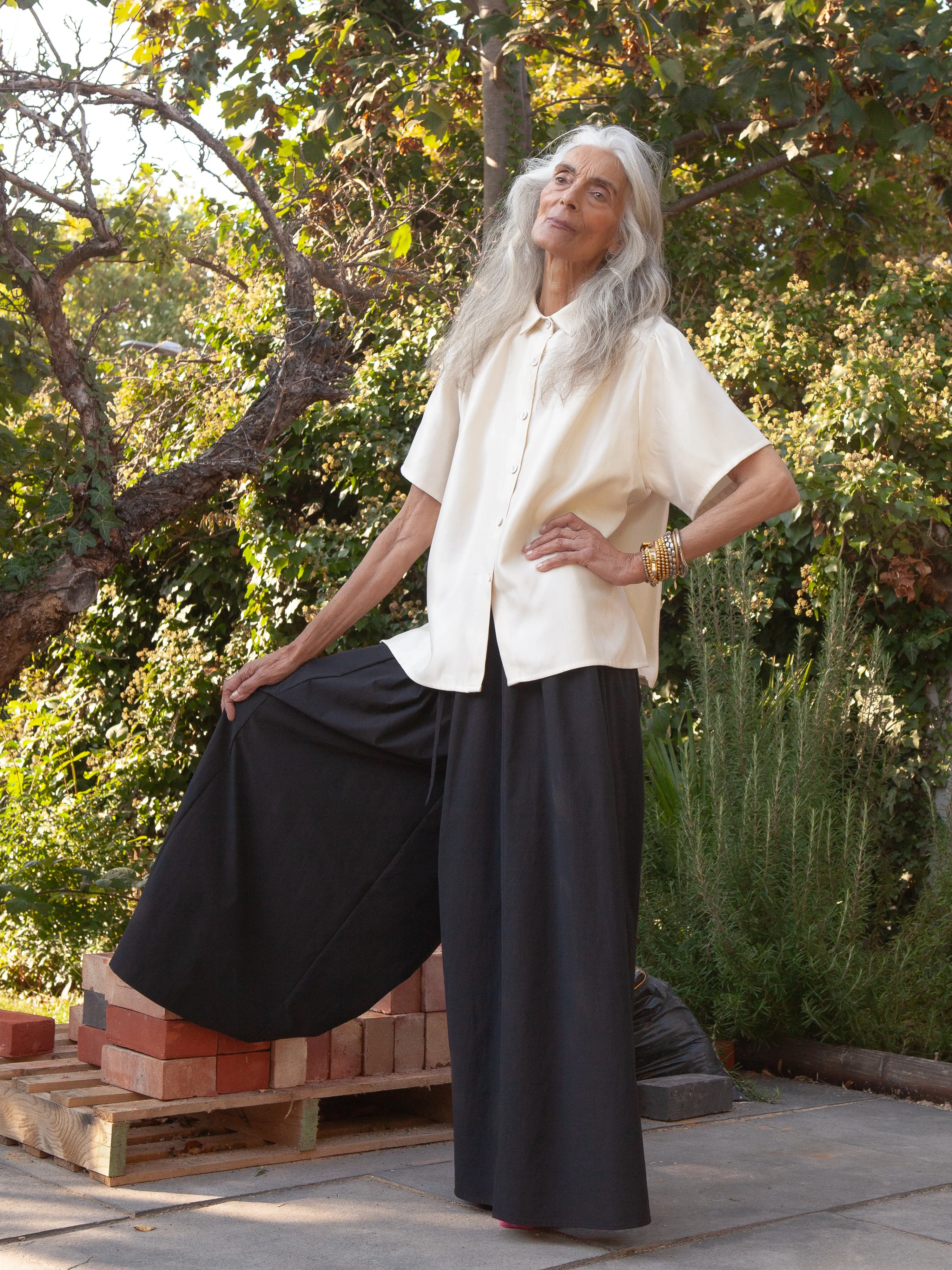 Charlie Black Palazzo Pants