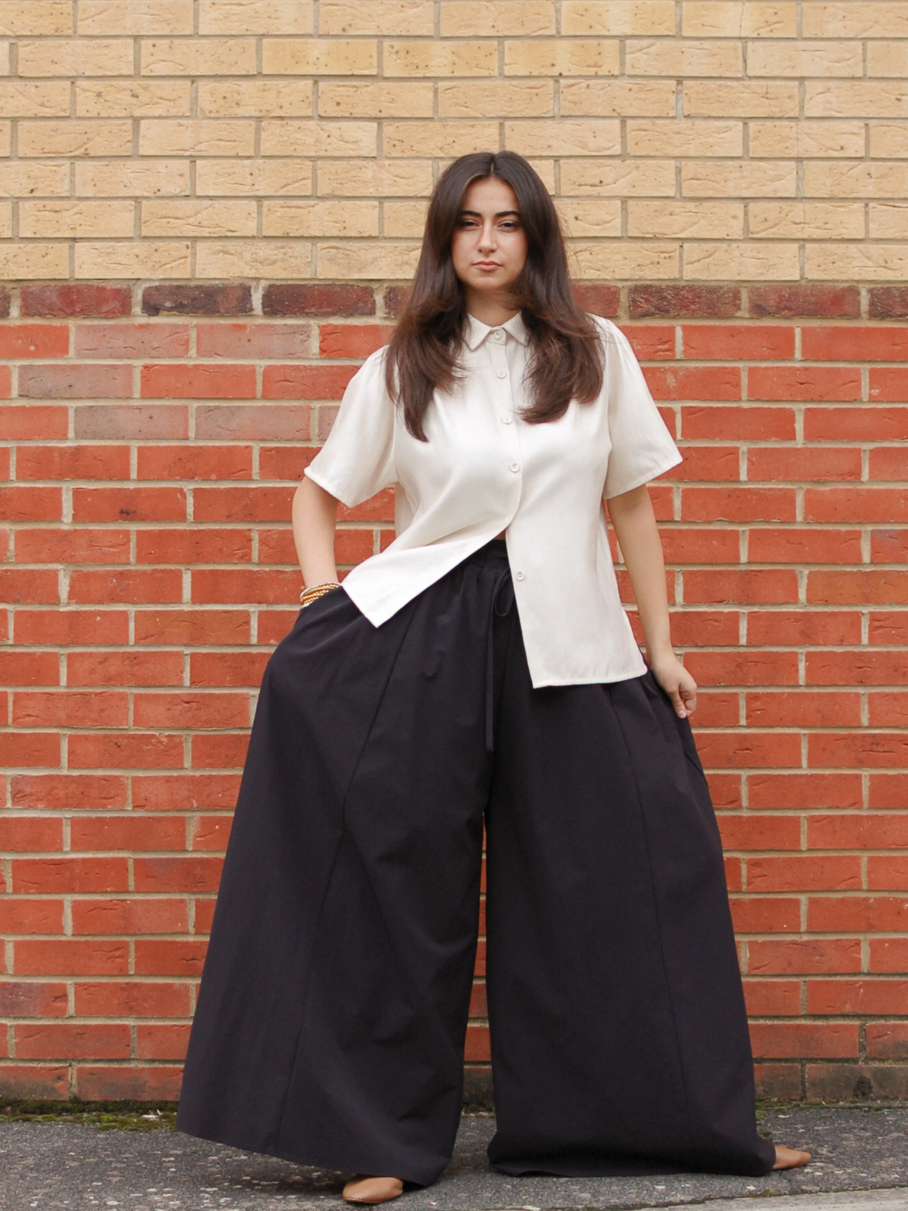 Charlie Black Palazzo Pants