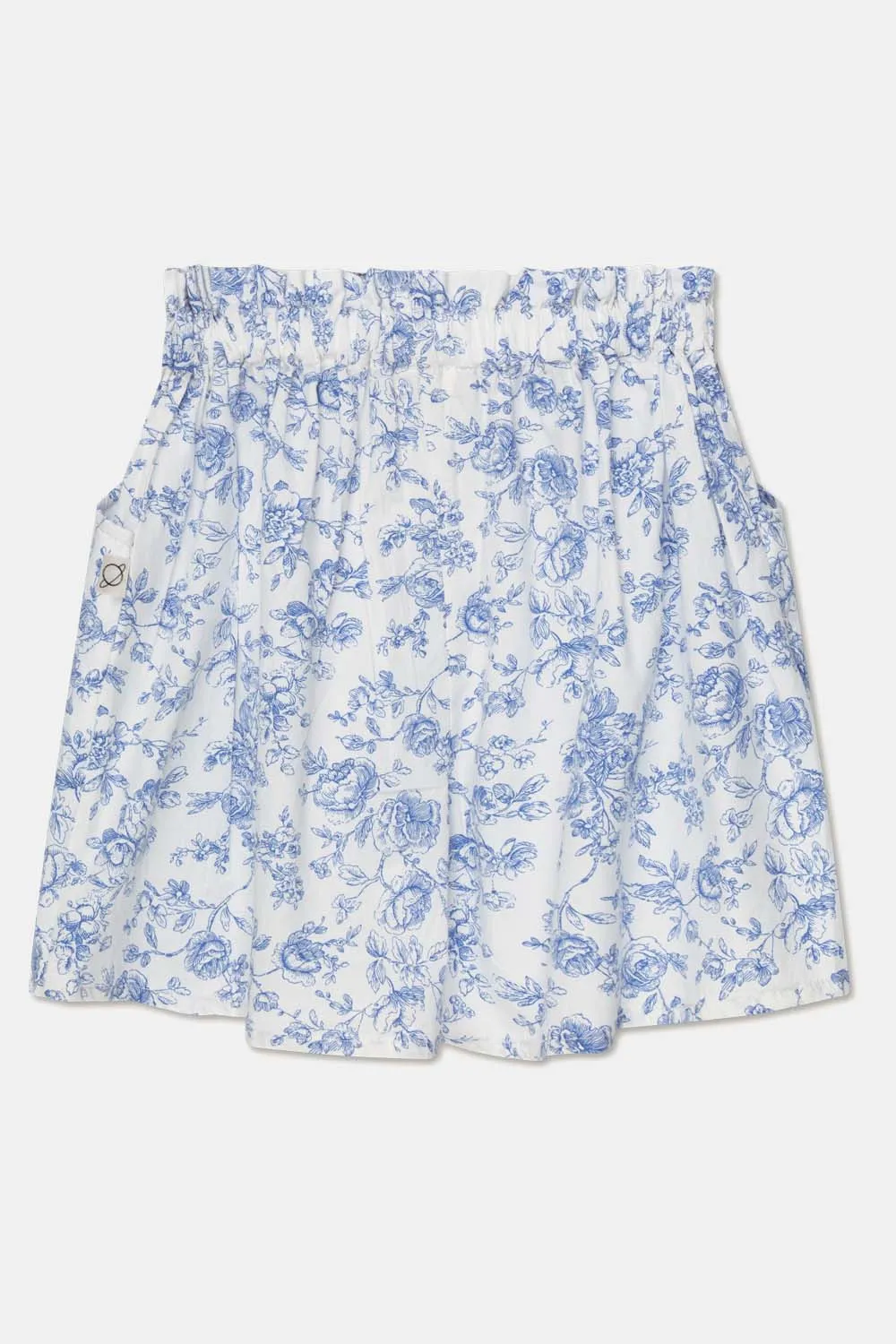 COTTON FLORAL WOMAN SHORTS