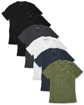 Custom 6 Pack V-Neck Tee - Branded