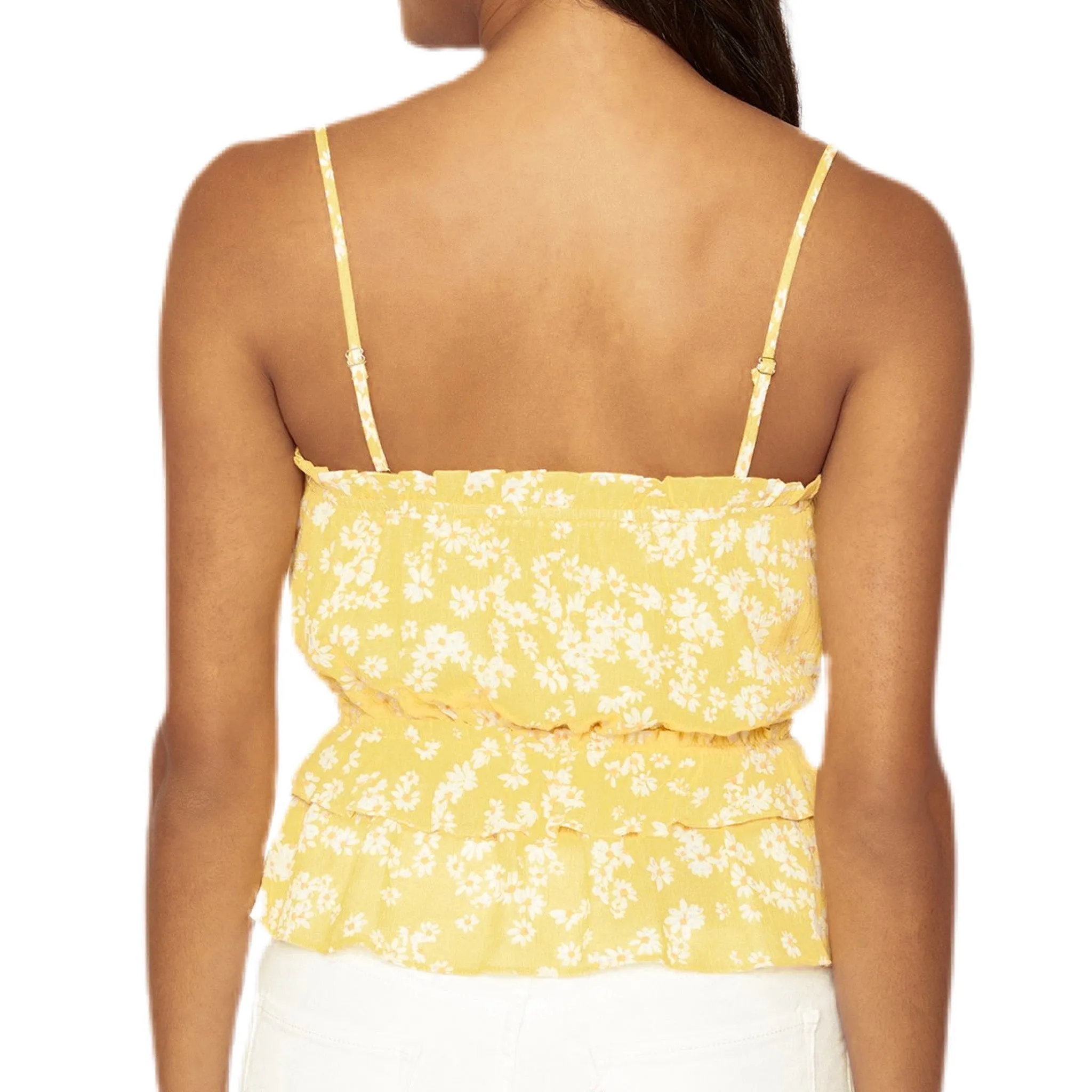 Daisy Field Cami Top - Yellow.