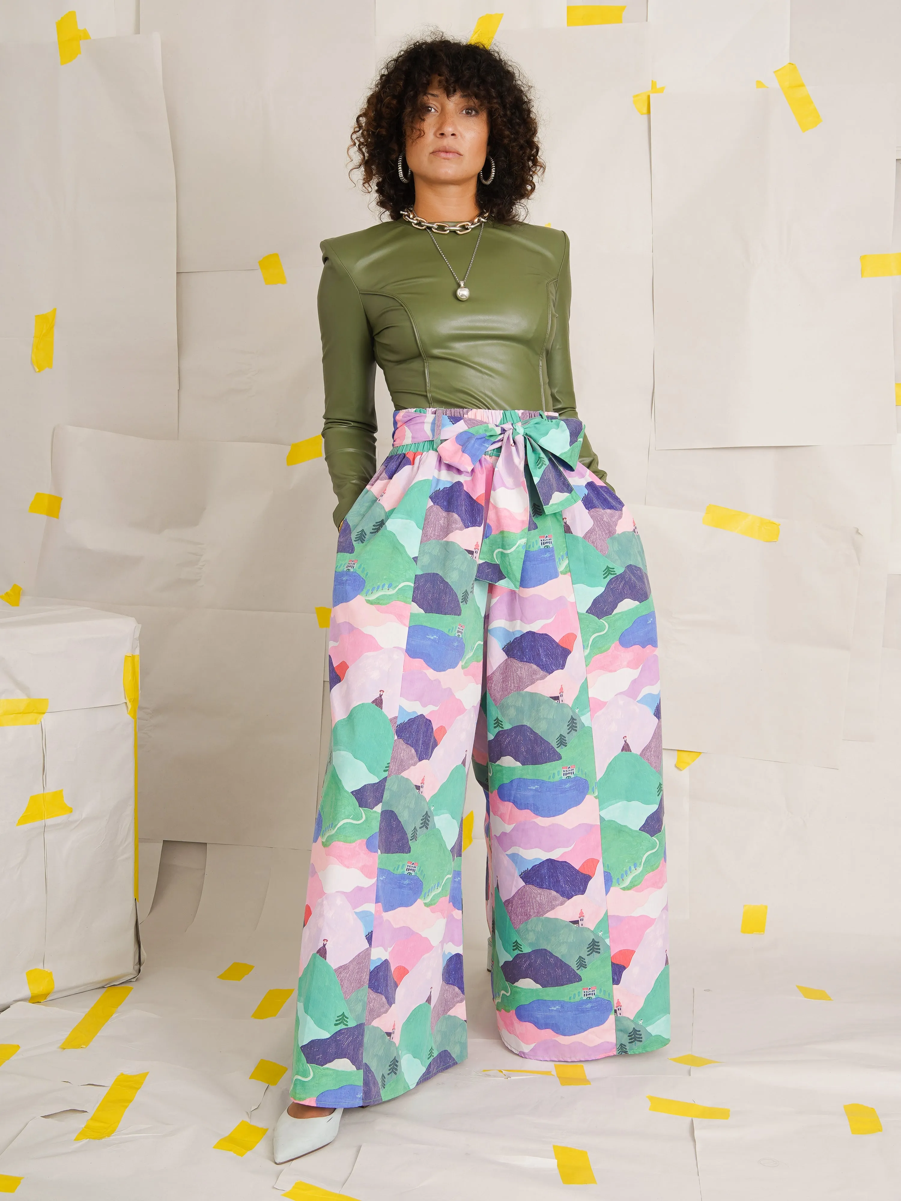 Ile Oba Palazzo Pants