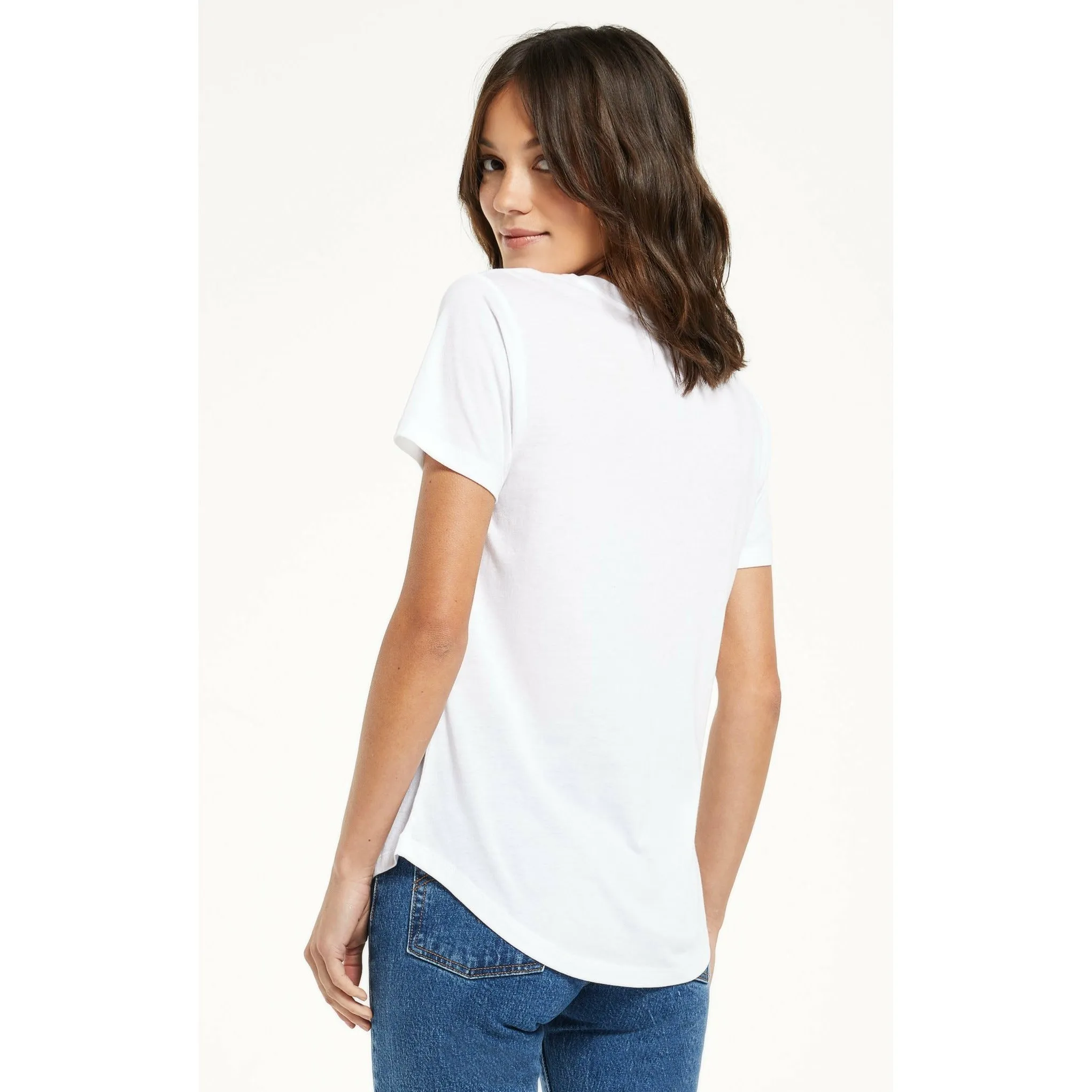 Kasey Modal V-Neck Tee