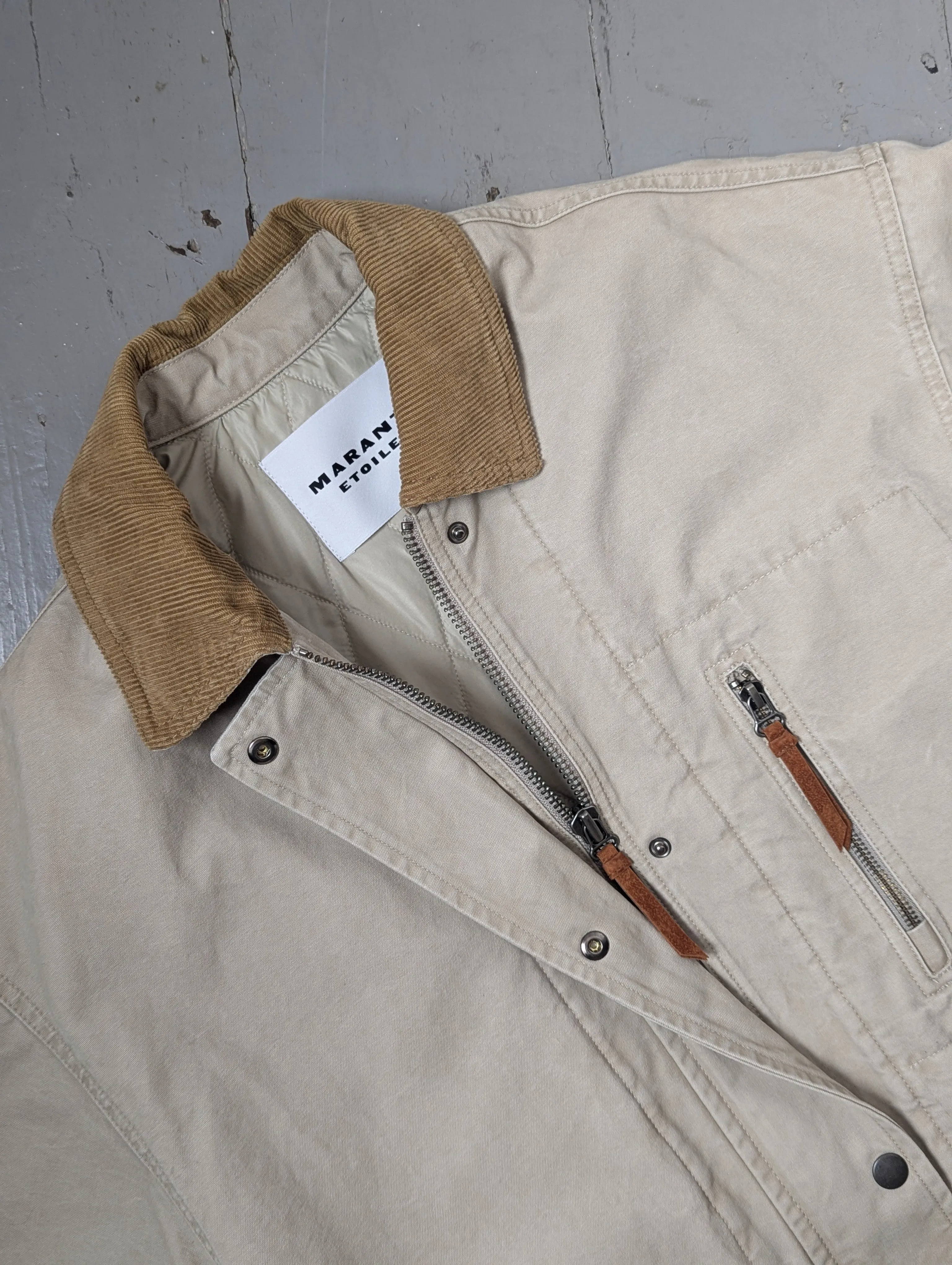 Kimelia Ecru Utility Jacket