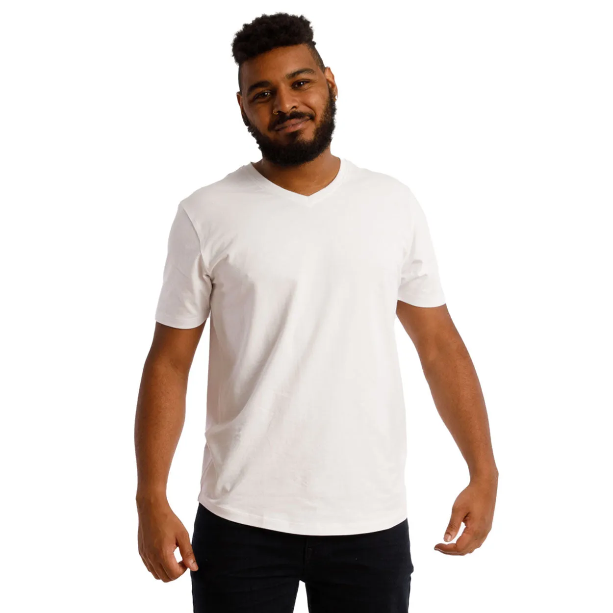 Organic V-Neck T-Shirt 6 Pack / Day & Night