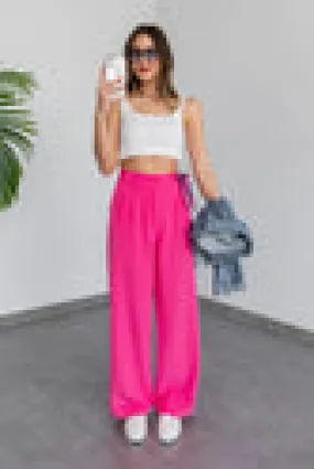 Palazzo pants with pockets -