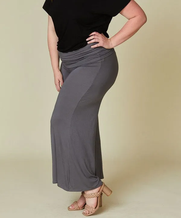 PLUS - Organic Bamboo Palazzo Pants