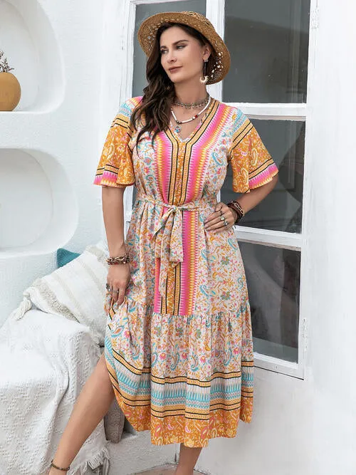 Plus Size Bohemian Summer Dress