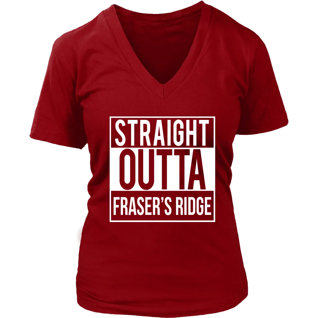 "Fraser's Ridge" V-neck Tshirt