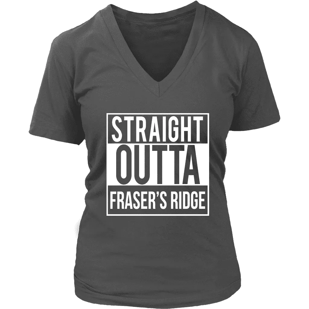 "Fraser's Ridge" V-neck Tshirt