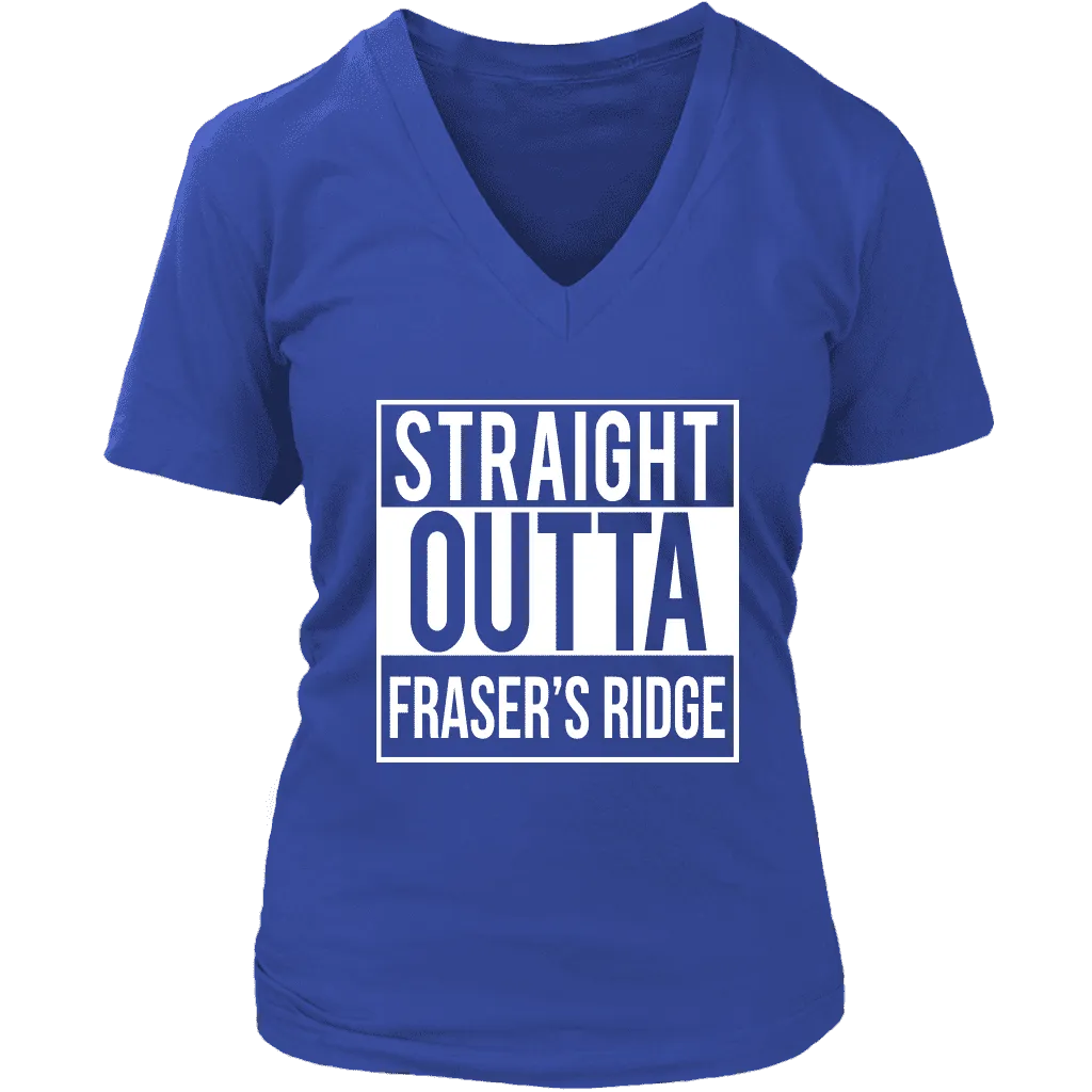 "Fraser's Ridge" V-neck Tshirt