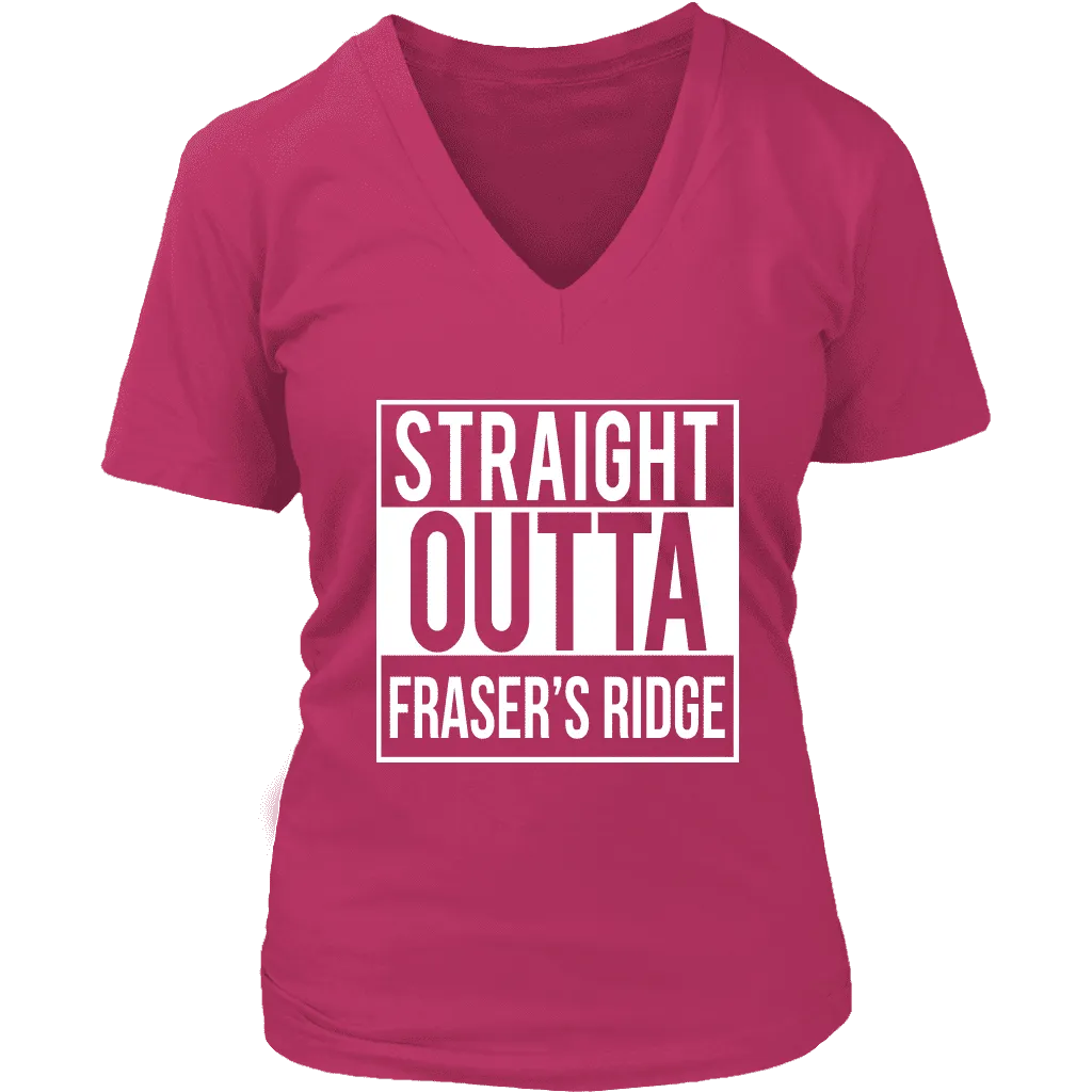 "Fraser's Ridge" V-neck Tshirt