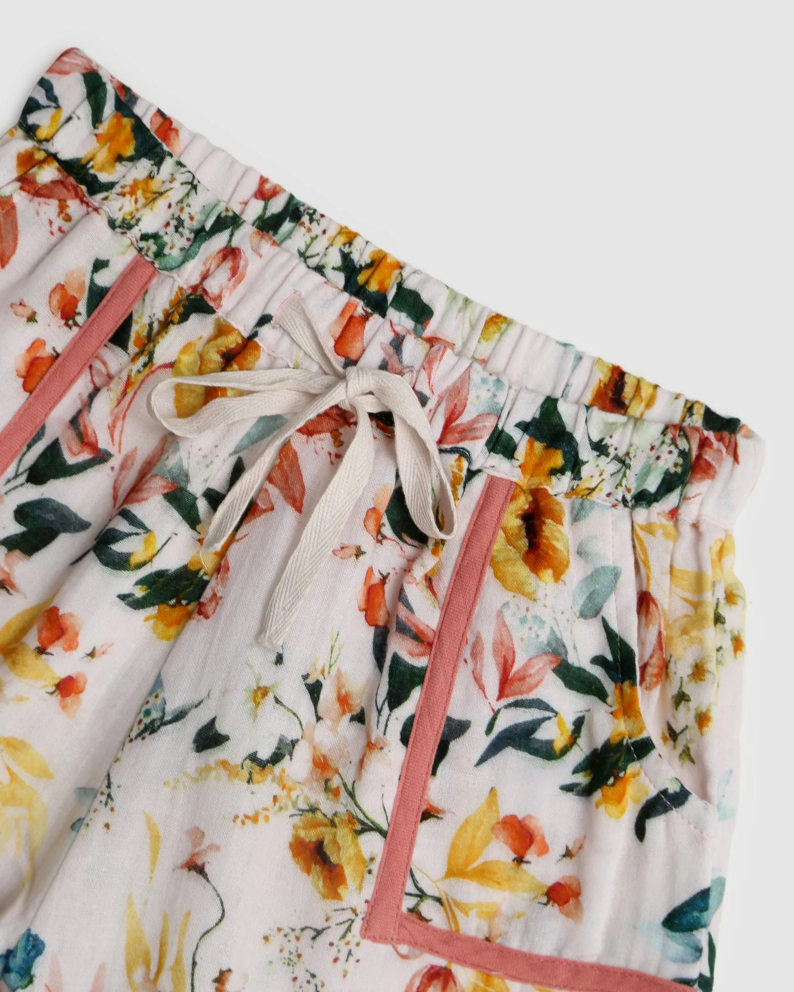 Rose Shorts - Floral