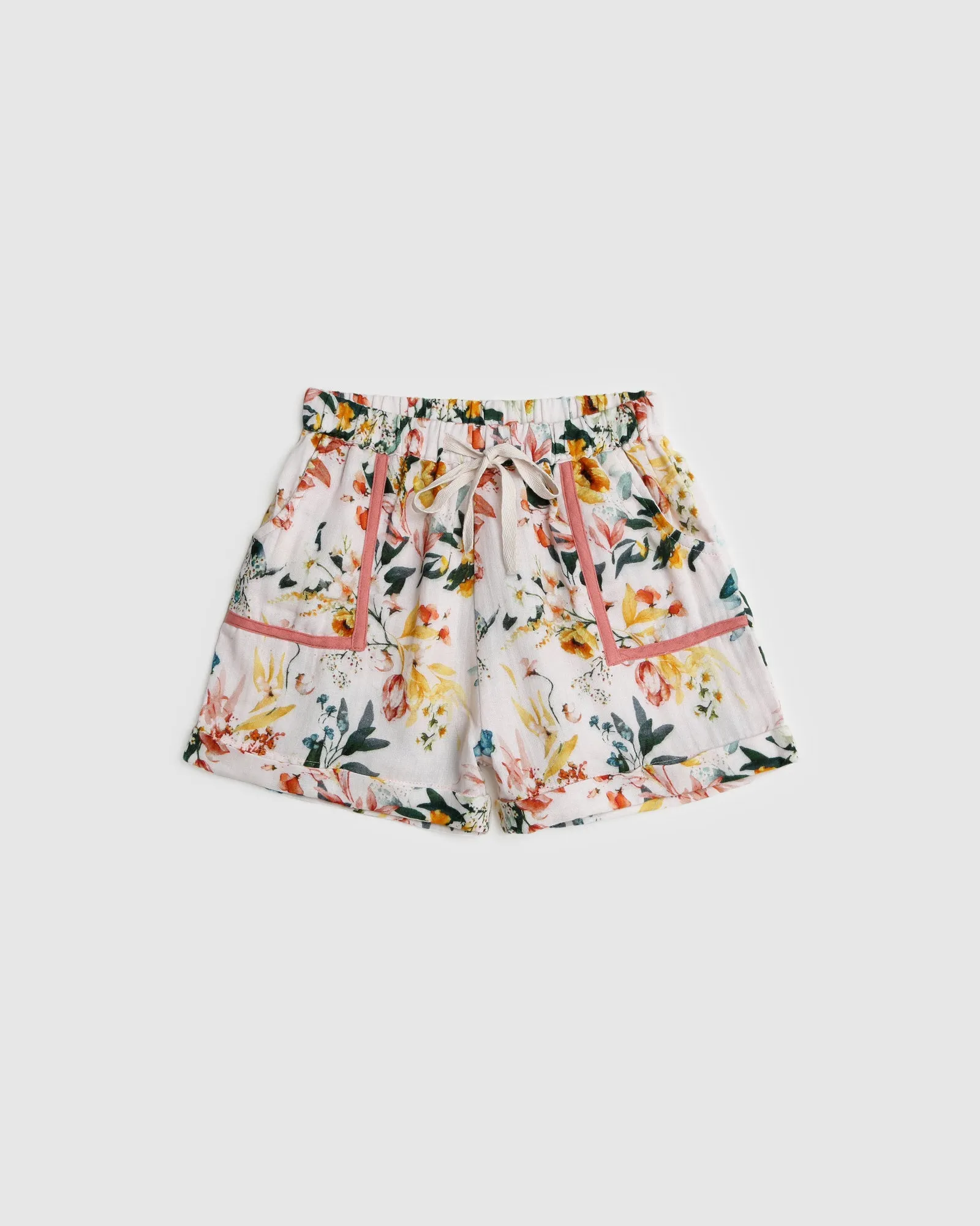 Rose Shorts - Floral