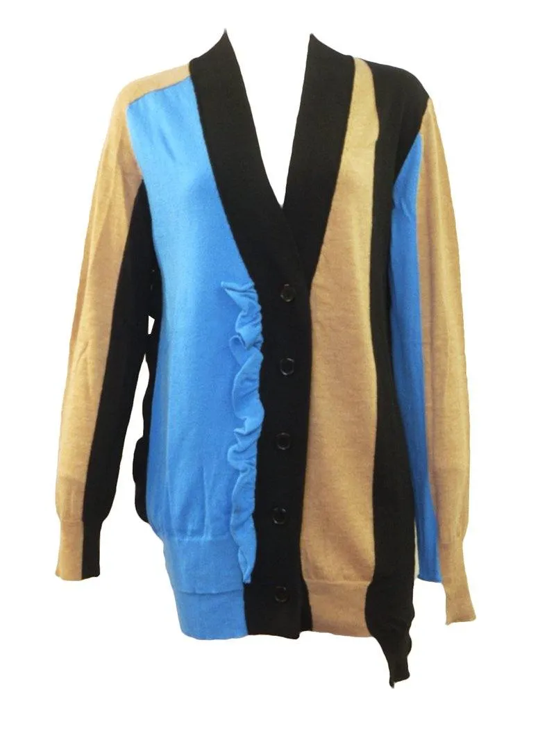 Sara Navon Color-Block Cardigan