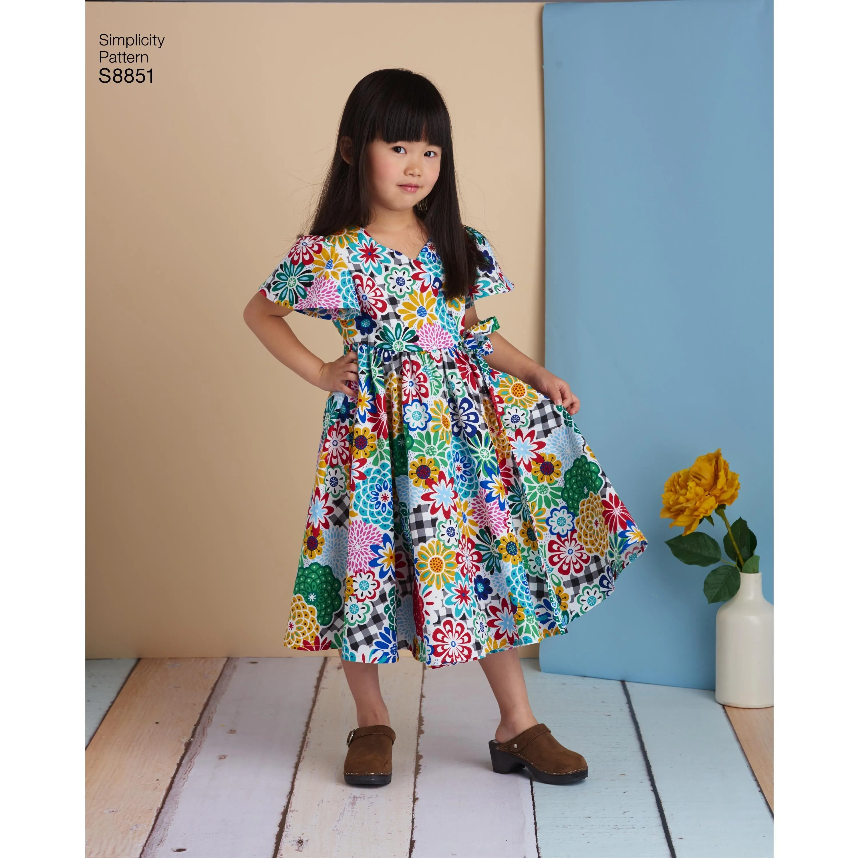 Simplicity Pattern 8851 Child's Dresses Sewing Pattern