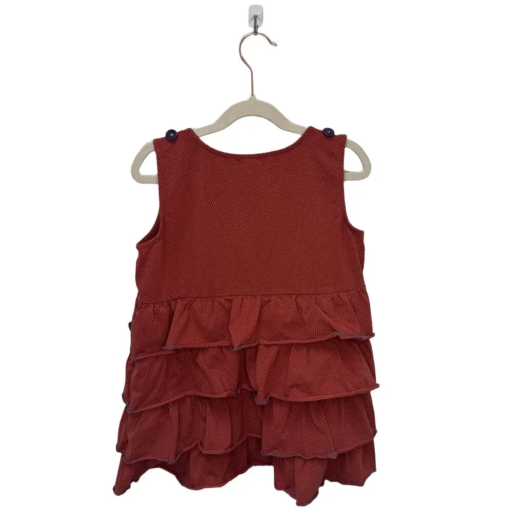 Sleeveless Ruffle Blouse