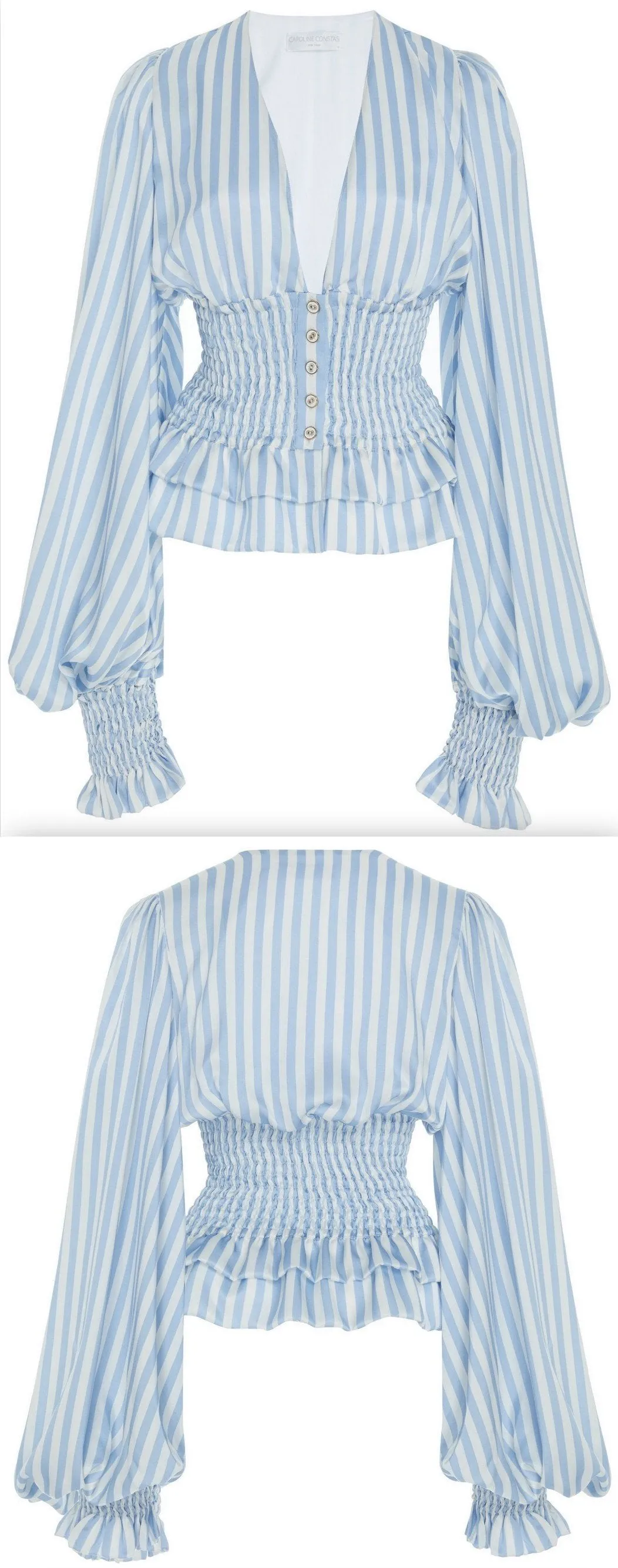 'Sonia' Striped Blouse