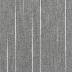 Stone Gray-White Stripe Stretch Twill Woven Fabric