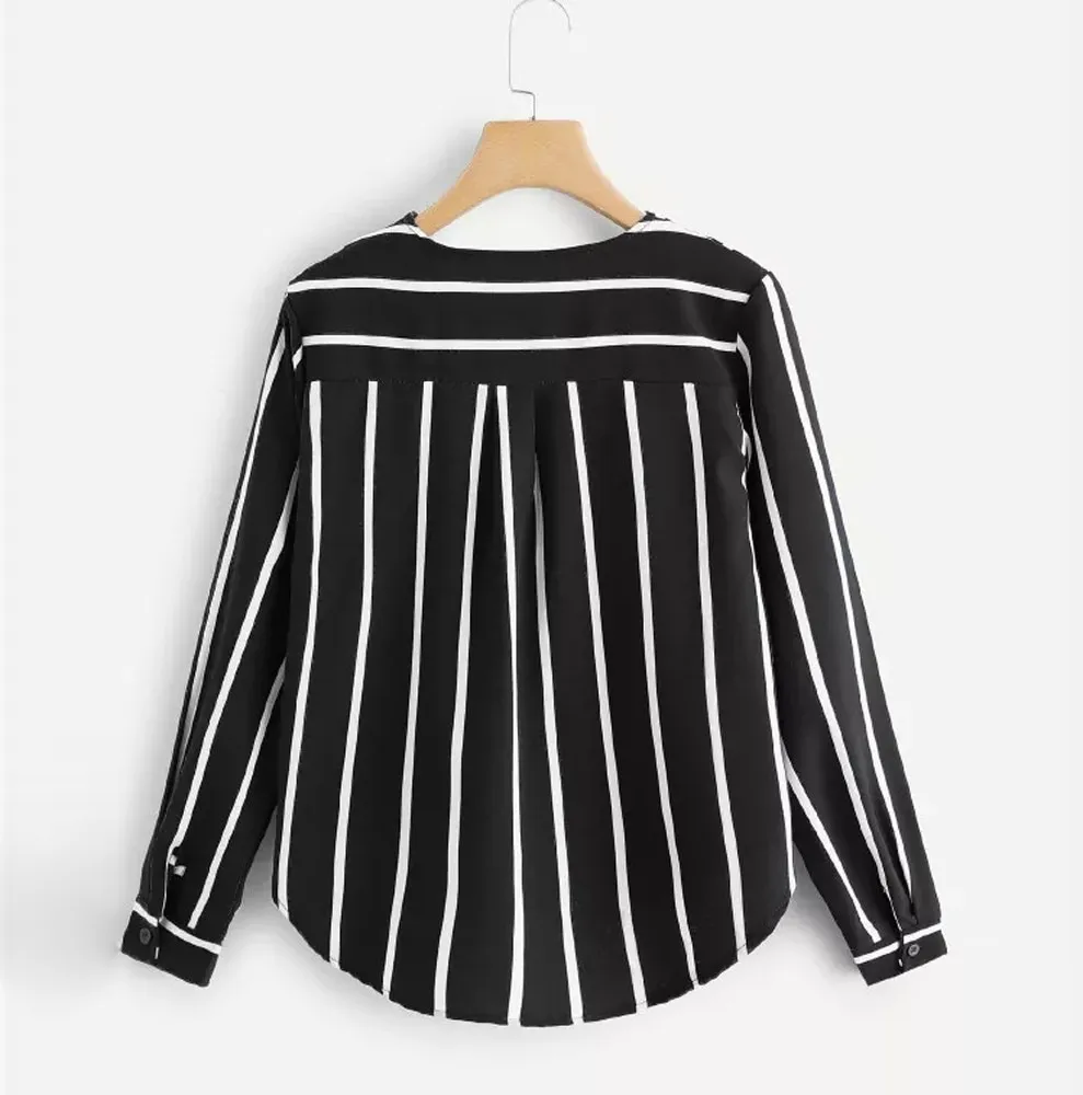 Womens Tops And Blouses Autumn Vintage Long Sleeve Shirt 2019